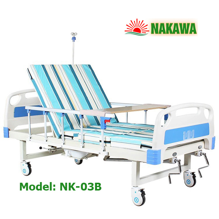 Chức năng nâng đầu giường bệnh nhân NAKAWA NK-03B
