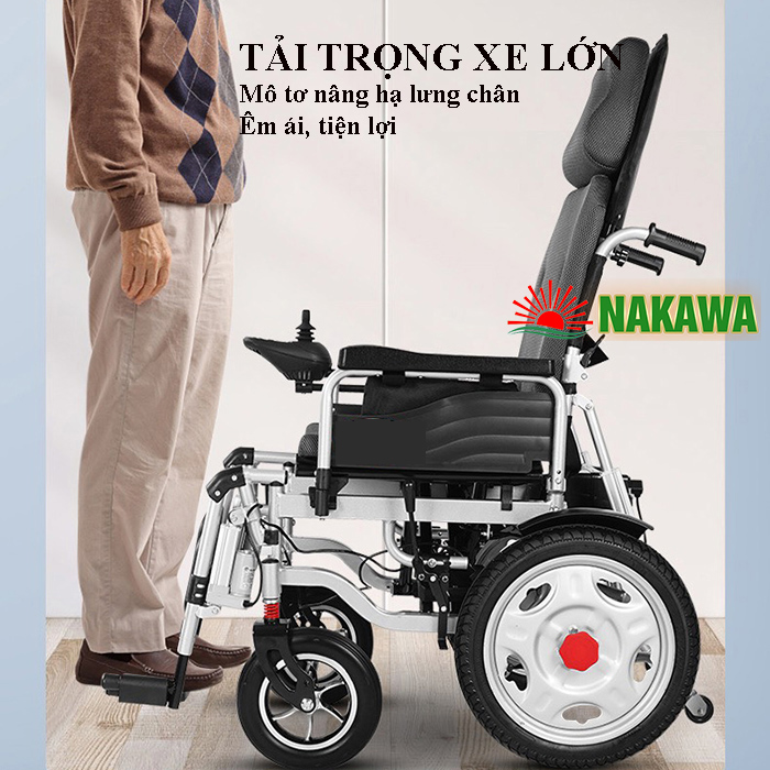 tải trọng Xe lăn điện thông minh gấp gọn Nakawa NK-L03
