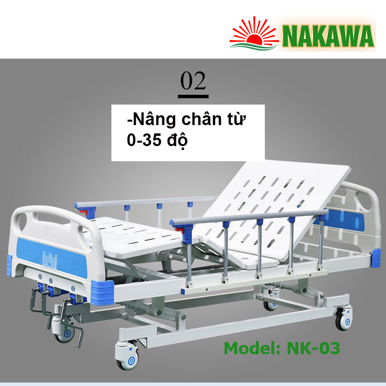 chế độ nâng chân giường NK-03