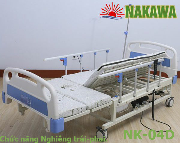 chế dộ nghiêng trái giường bệnh nhân đa chức năng NAKAWA NK-04D
