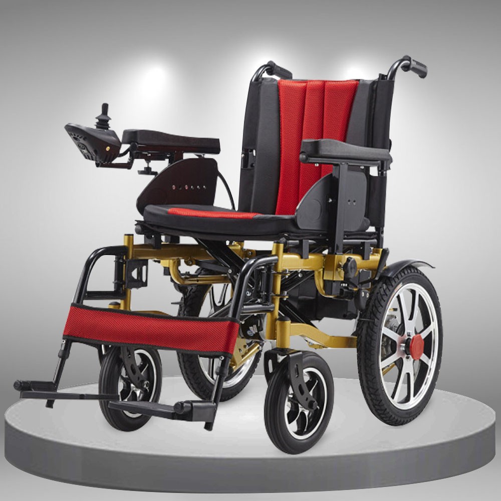 Xe lăn điện cao cấp nâng tay vịn, đa chức năng TM111