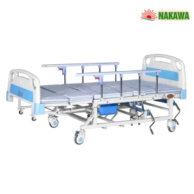 Giường bệnh nhân 4 tay quay